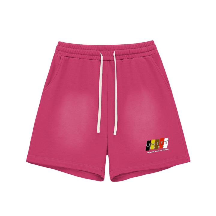 sun fade clothes,unity,equality,inclusion,shorts,unisex clothing