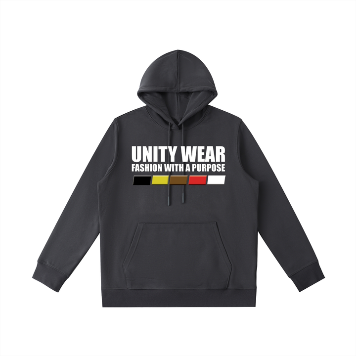 Unity Wear's FWP Full Stripe Back Essential Oversized Unisex Hoodie
