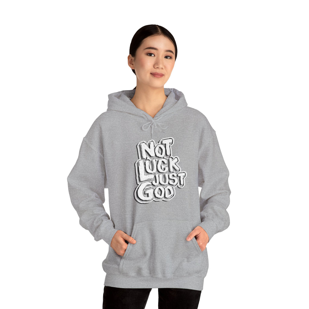 Not Luck Just God Unity Wear Unisex Heavy Blended Hoodies