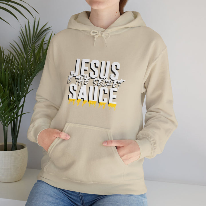 Jesus is the Secret Sauce Unisex Heavy Blended Hoodies