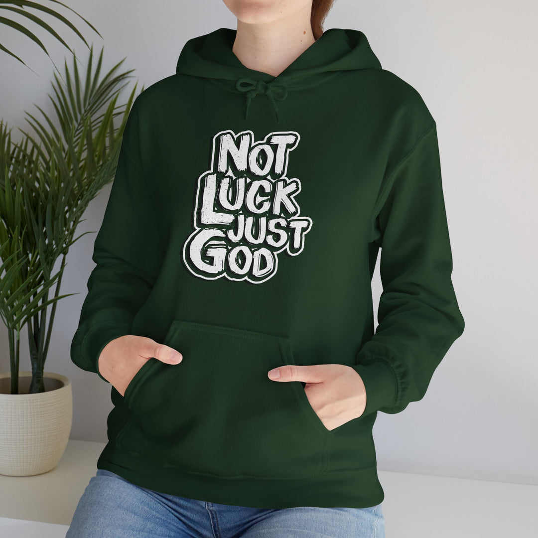 Not Luck Just God Unity Wear Unisex Heavy Blended Hoodies