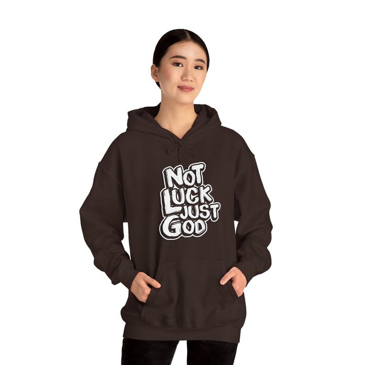 Not Luck Just God Unity Wear Unisex Heavy Blended Hoodies