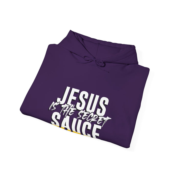 Jesus is the Secret Sauce Unisex Heavy Blended Hoodies