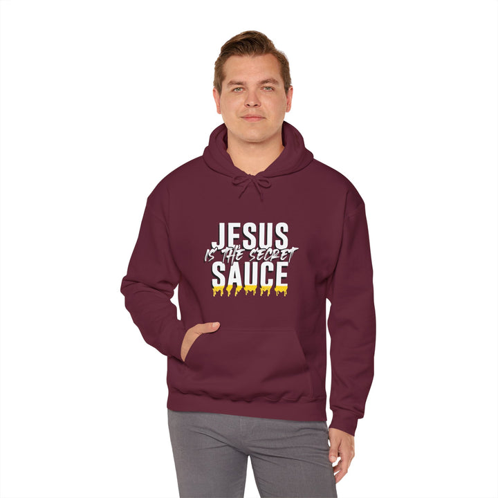 Jesus is the Secret Sauce Unisex Heavy Blended Hoodies