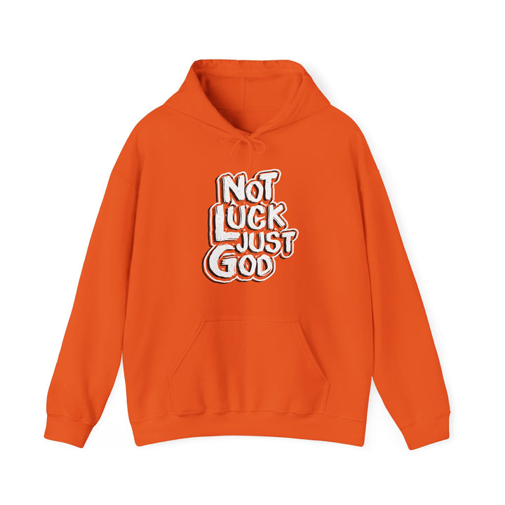 Not Luck Just God Unity Wear Unisex Heavy Blended Hoodies