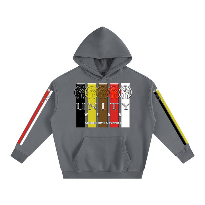 Unity Wear's "Fist & Stripes" Oversize Fleeced Unisex Hoodies
