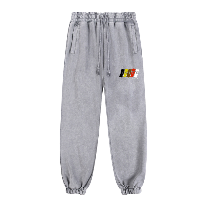 Unity Wear's Swash Snow Wash Heavyweight Jogged Sweatpants