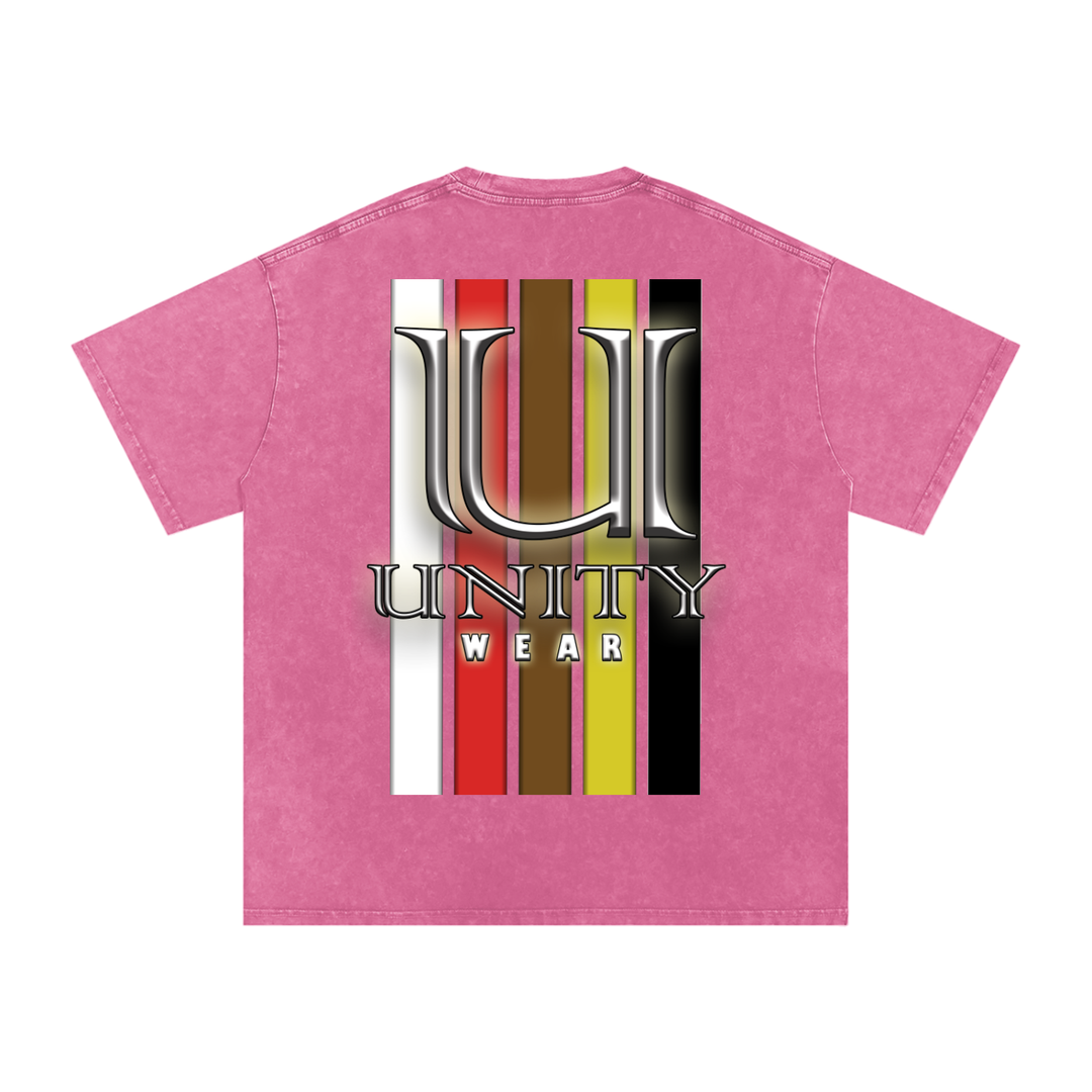 Unity Wear Stripes Wash Oversize T-Shirt - 250 GSM