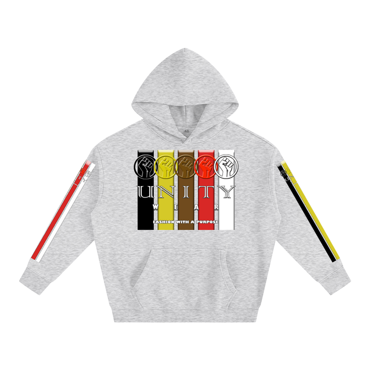 Unity Wear's "Fist & Stripes" Oversize Fleeced Unisex Hoodies