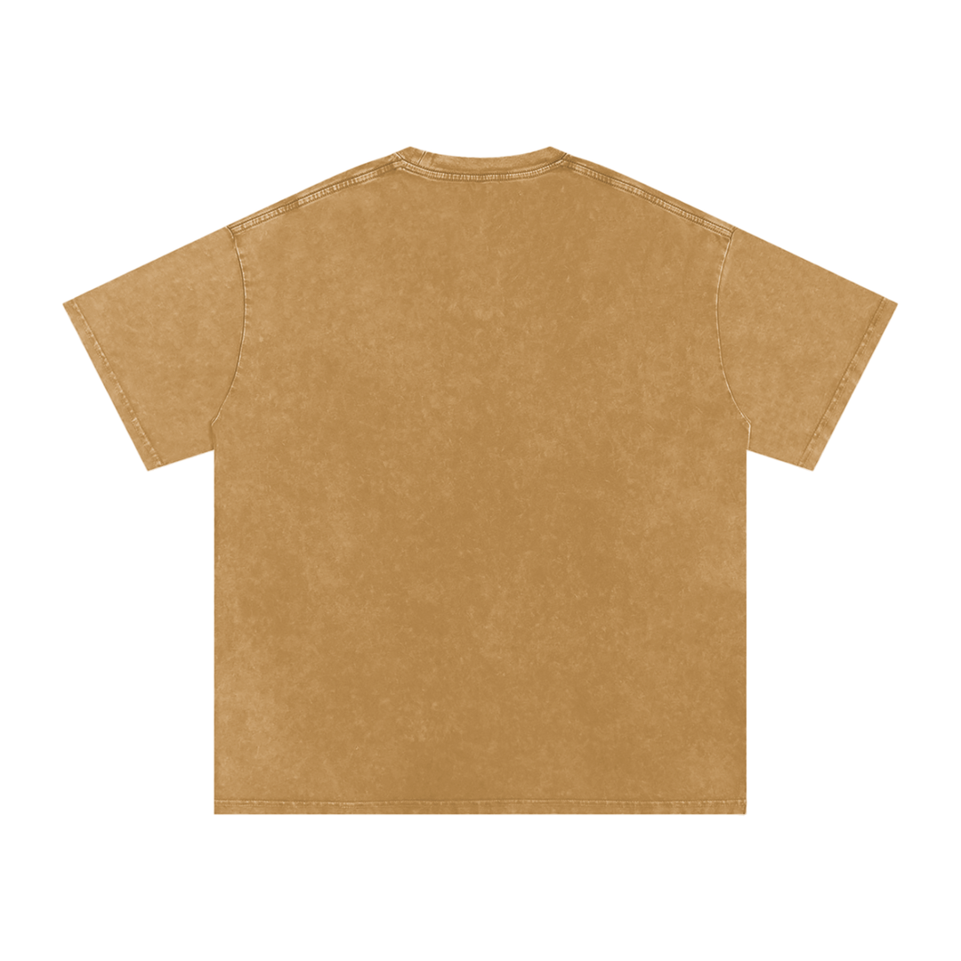Unity Wear's Full Design Acid Wash Oversize T-Shirt - 250 GSM