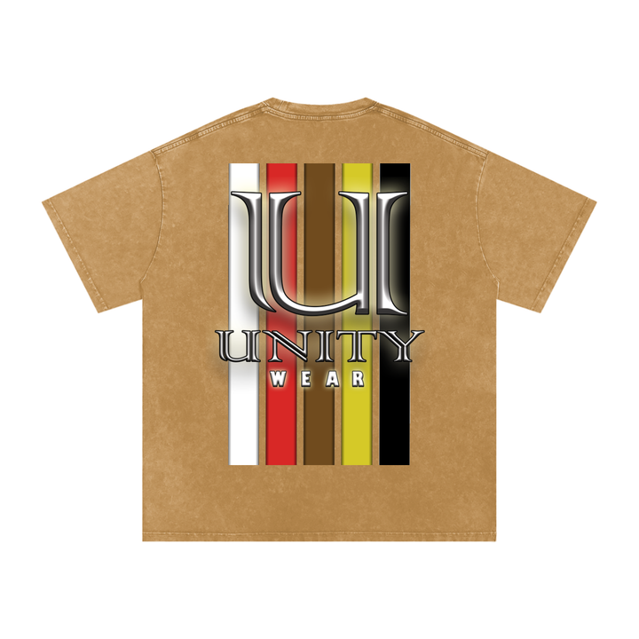 Unity Wear Stripes Wash Oversize T-Shirt - 250 GSM