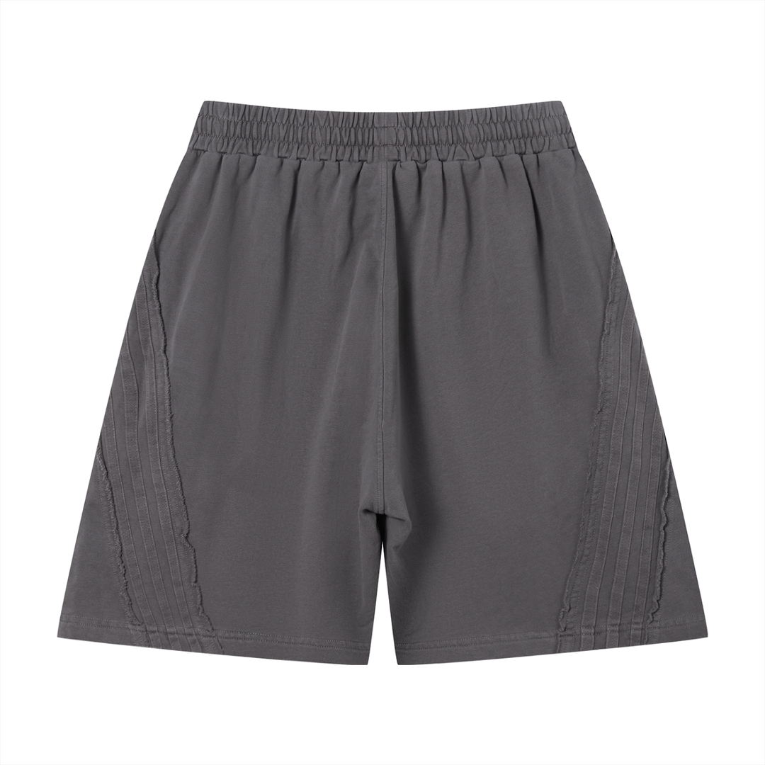 Unity Wear Unisex Vintage Wash Raw Edge Shorts