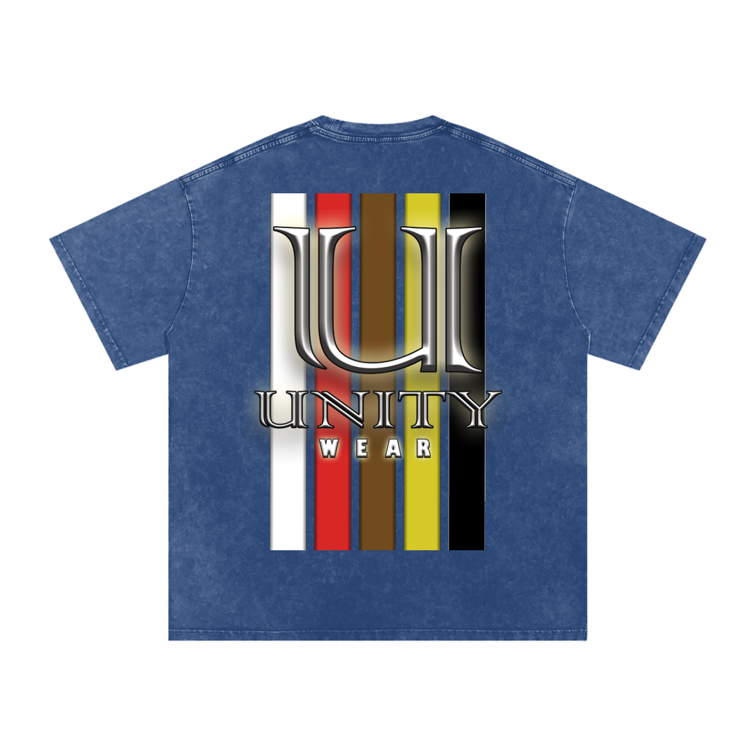 Unity Wear Stripes Wash Oversize T-Shirt - 250 GSM