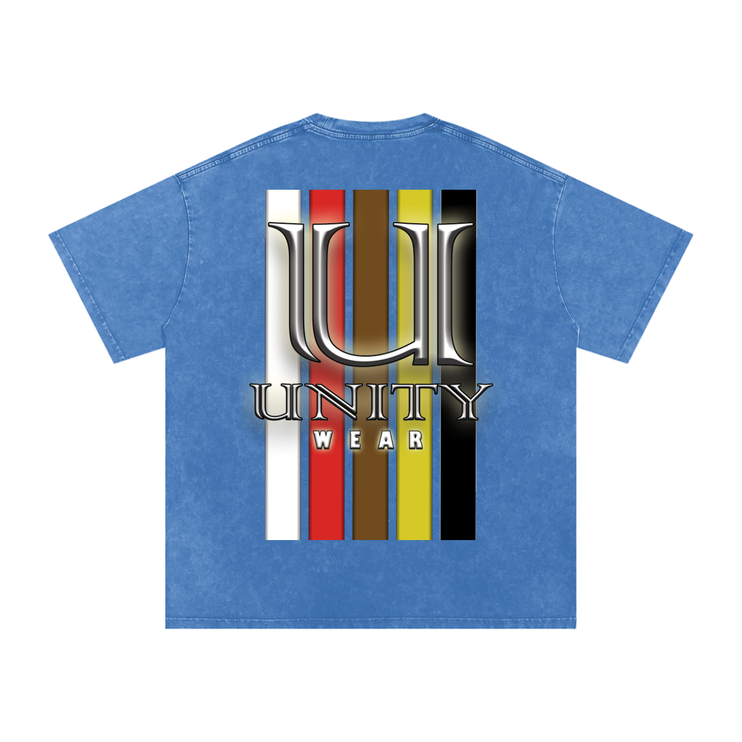 Unity Wear Stripes Wash Oversize T-Shirt - 250 GSM