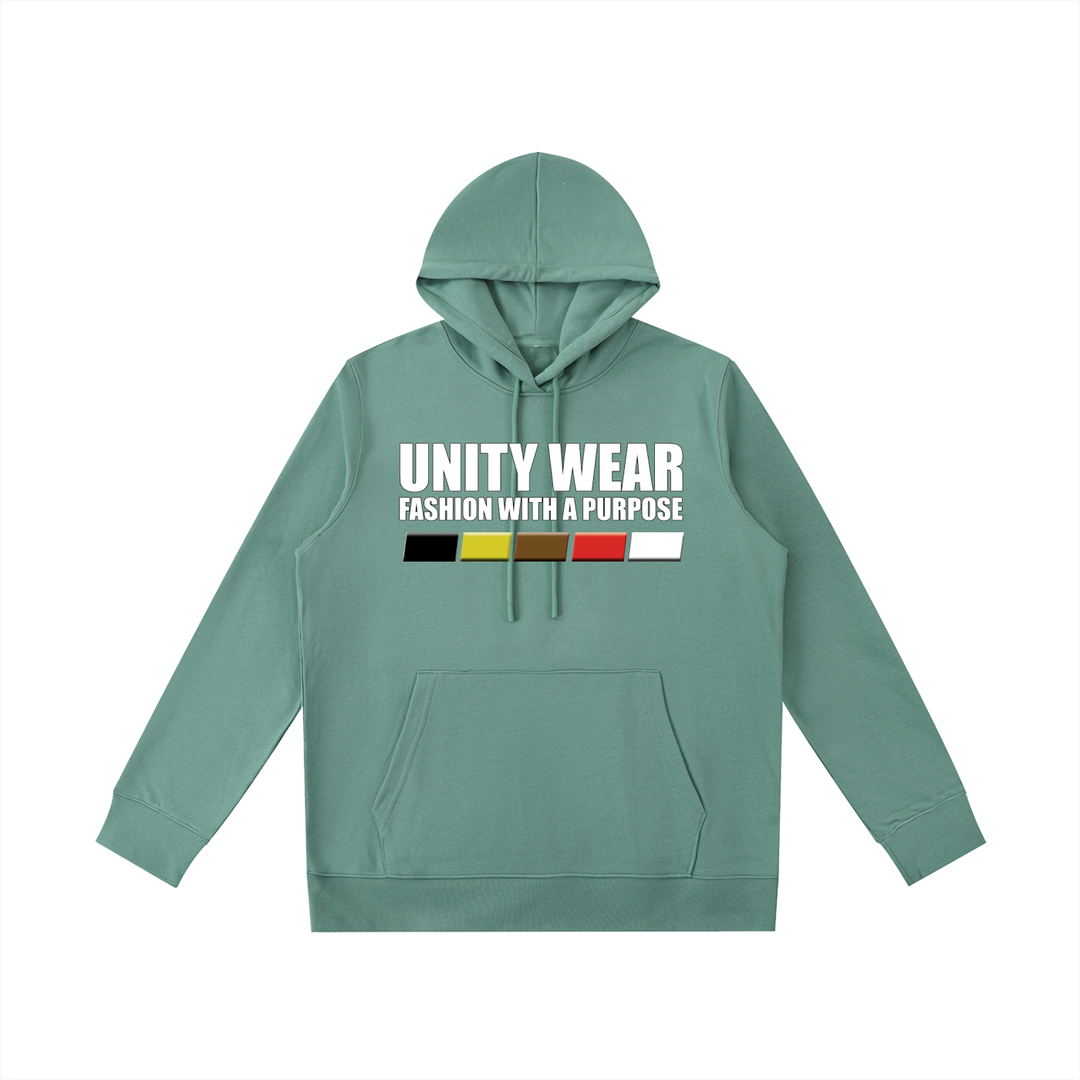 Unity Wear's FWP Full Stripe Back Essential Oversized Unisex Hoodie