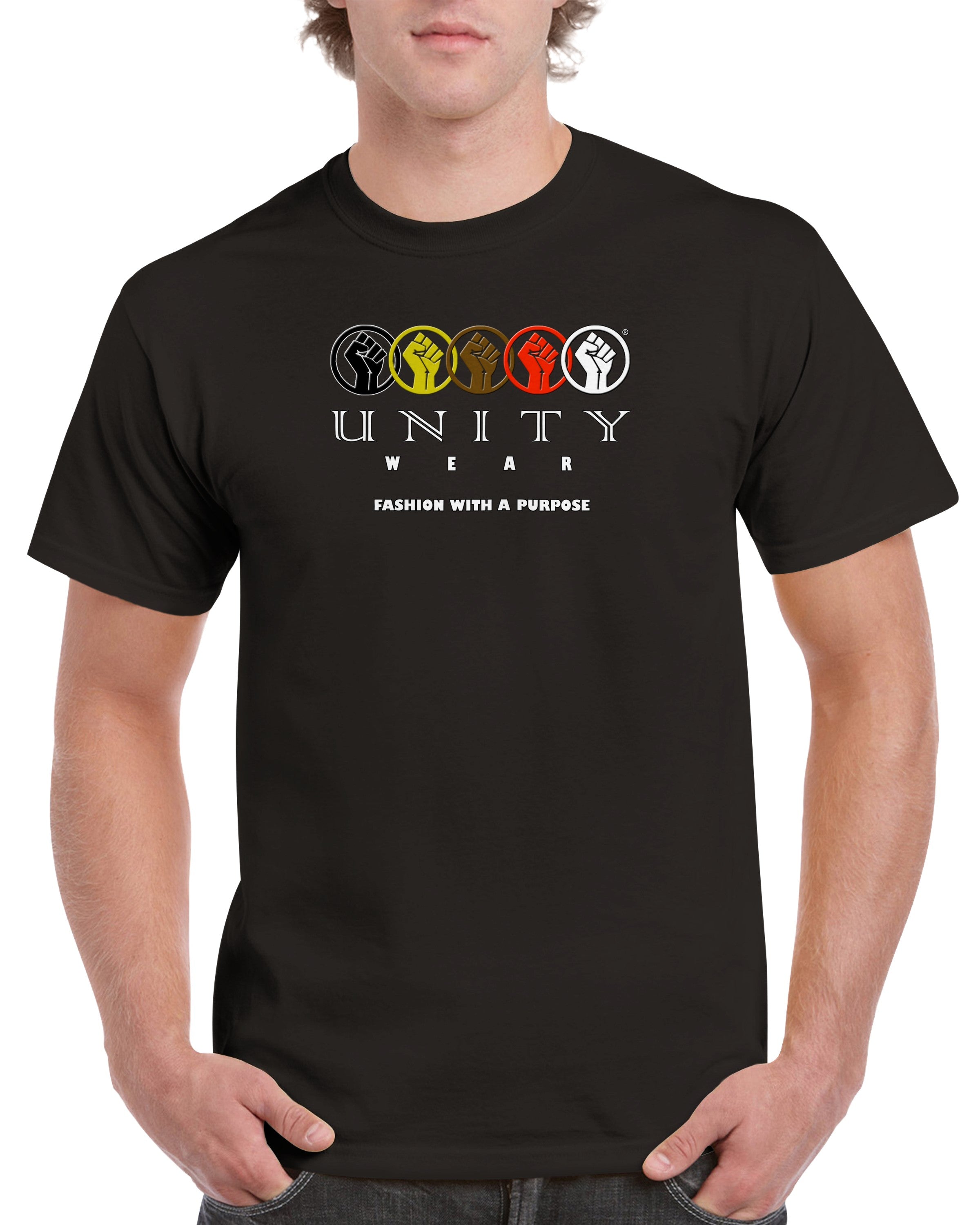 Unity Wear - Fashion with a Purpose Unisex O-neck Short Sleeve T-Shirt ...