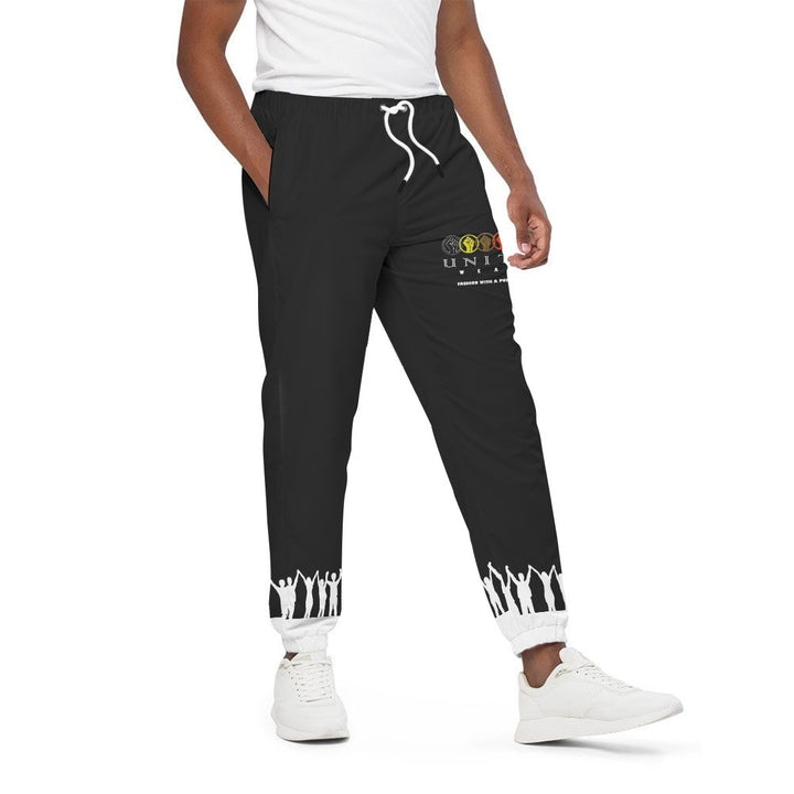Unity Wear Black Print Unisex Pants | 310GSM Cotton