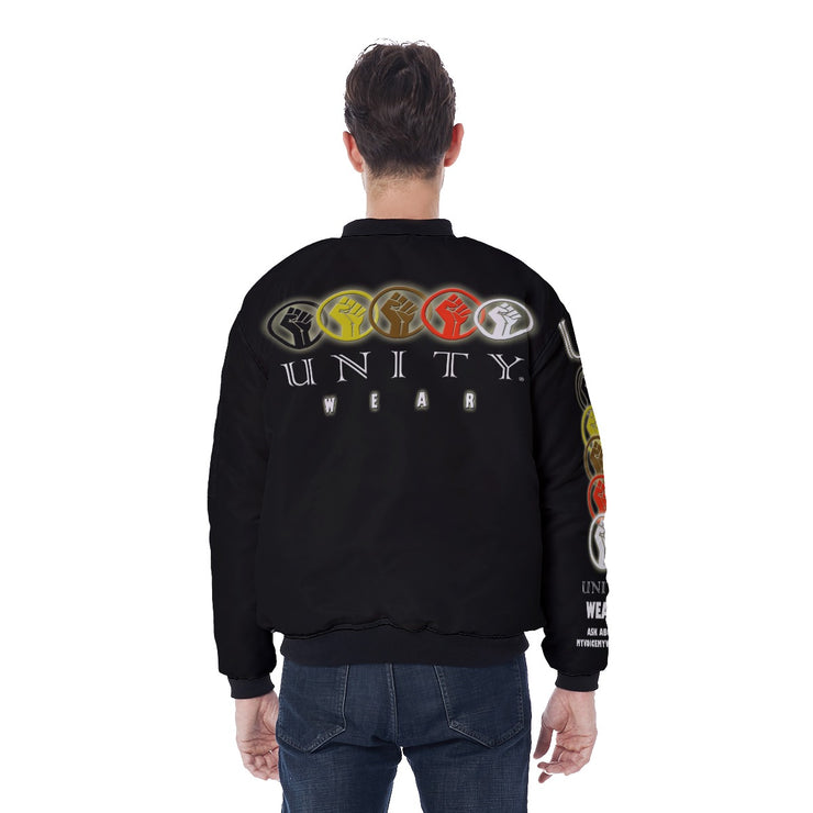 Unity Wear Men's Back Bomber Jacket