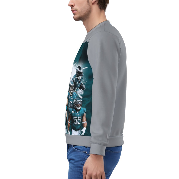 Eagles Crew Unisex Grey Sweatshirt