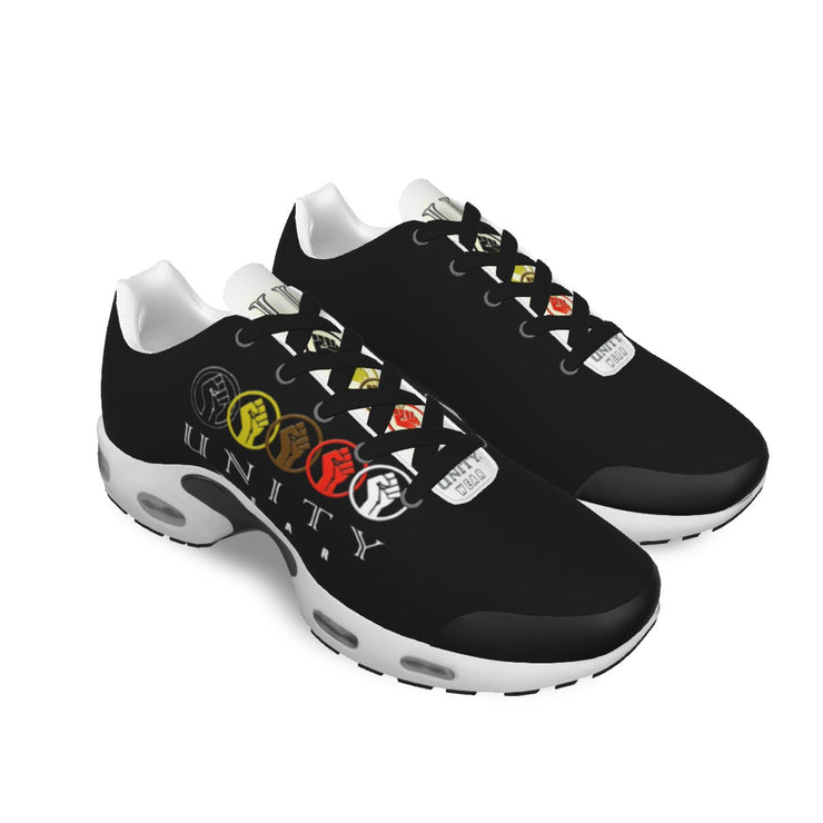 Unity Wear Men's Black Air Cushion Sports Shoes