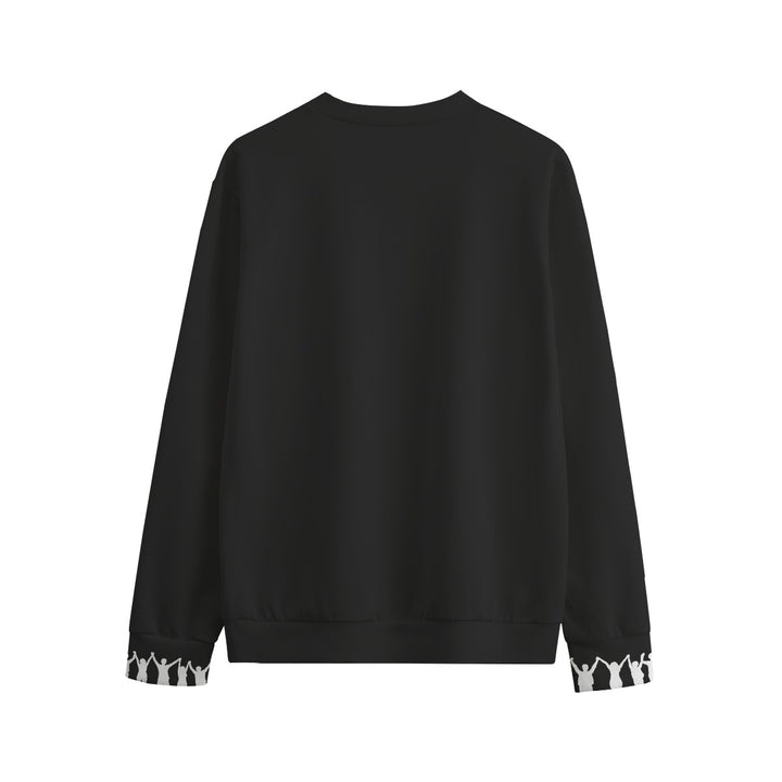 Unity Wear Shared Black Unisex O-Neck Sweatshirt | 310GSM Cotton