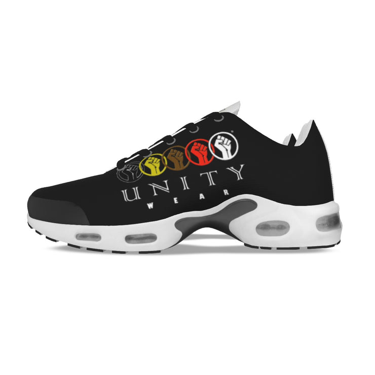 Unity Wear Men's Black Air Cushion Sports Shoes