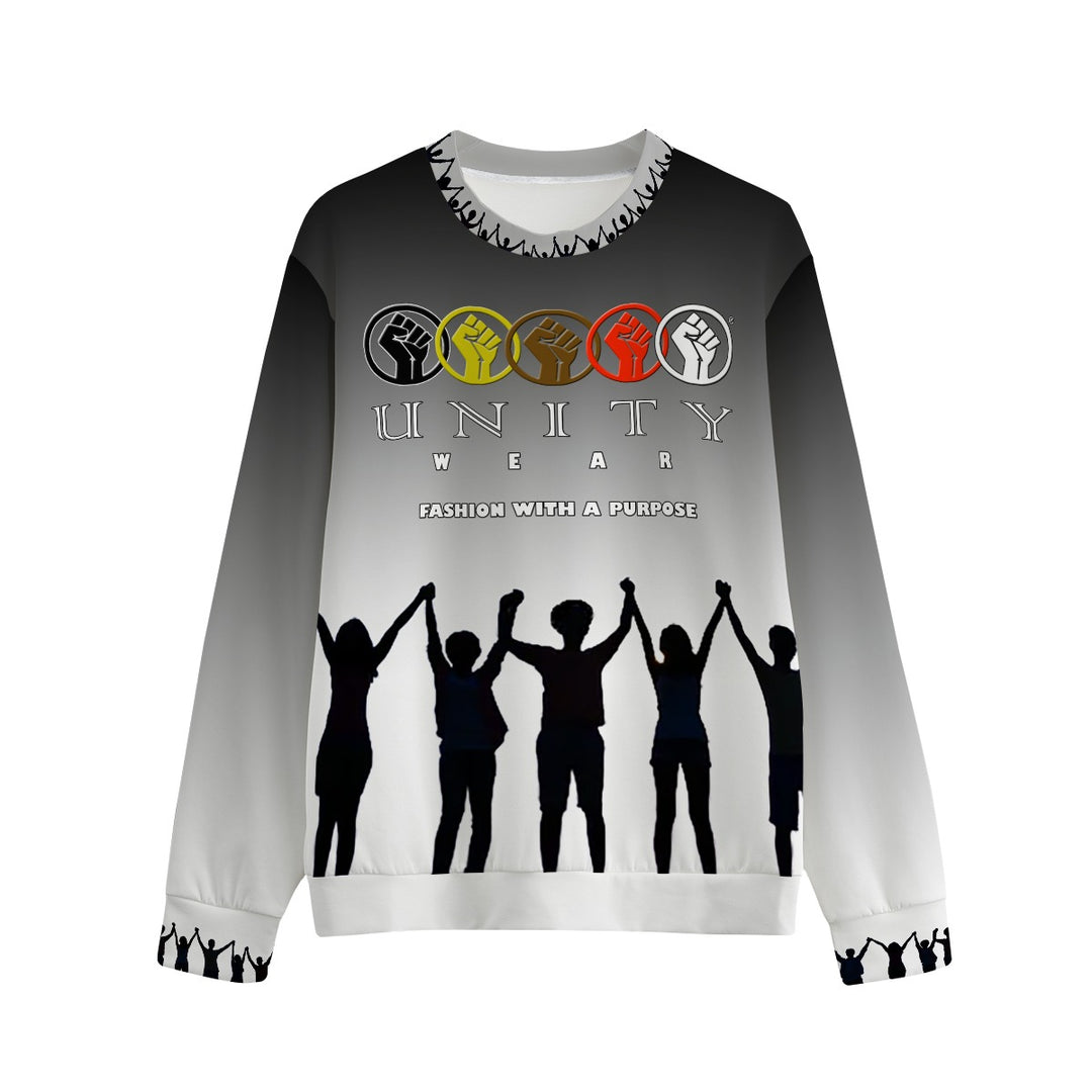 Unity Wear Shared Unisex O-Neck Gradation Sweatshirt | 310GSM Cotton