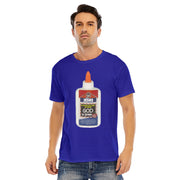 Jesus is My Glue Unisex O-Neck Short Sleeve T-shirt | 180GSM Cotton (DTF)