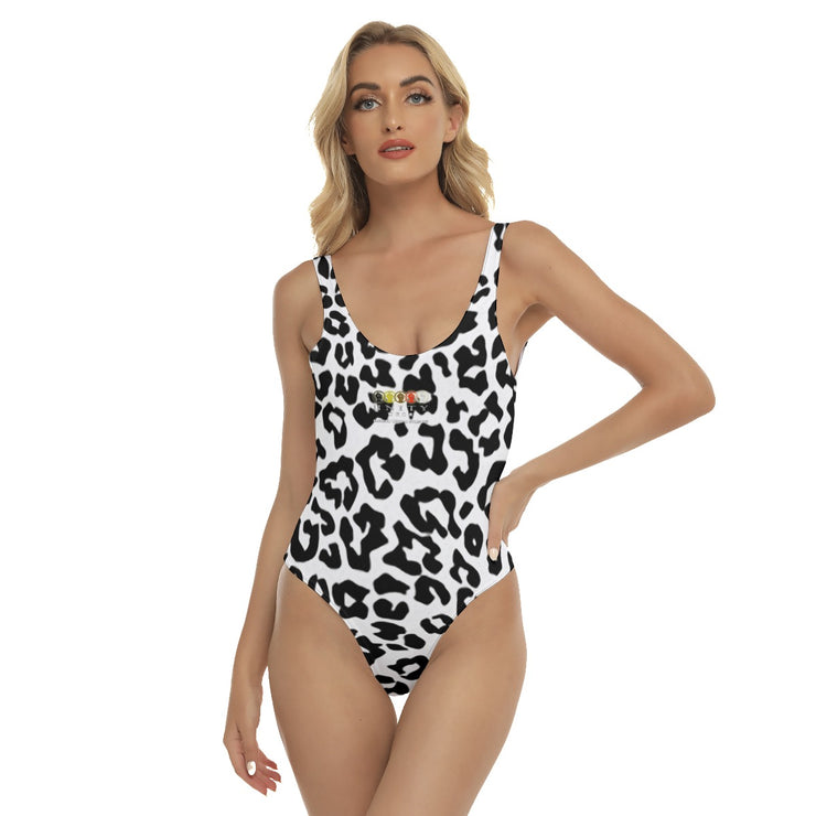 Unity Wear White Cheetah Women's One-Piece Swimsuit