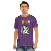 Unity Wear's QR Code Unisex O-Neck Short Sleeve T-shirt | 180GSM Cotton (DTF)