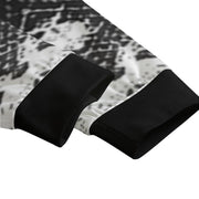 Unity wear Black Boa Print Men's Sweatpants With Waistband