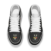 Unity Wear Men's Full-Black Unity 1's Low-Top Leather Stitching Shoes