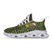 Unity Wear's Green Gator Men's Light Sports Shoes
