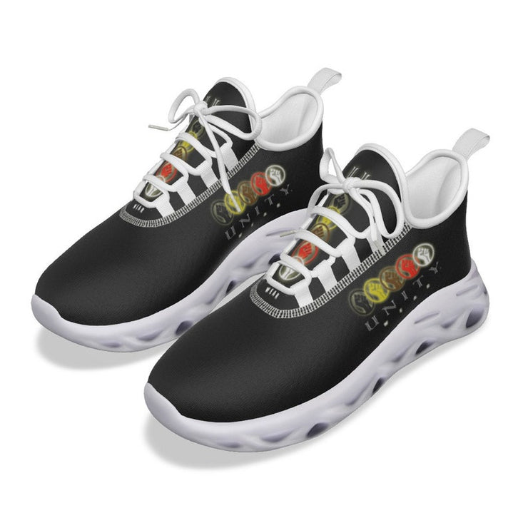 Unity Wear's Men's Black Light Sports Shoes