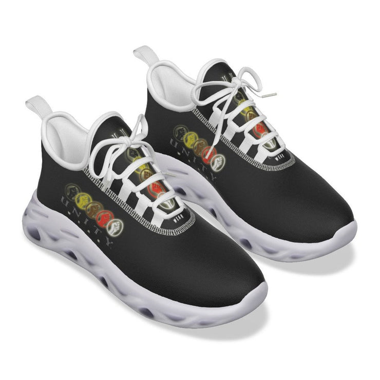 Unity Wear's Men's Black Light Sports Shoes