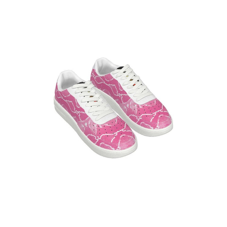 Unity 1's Pink Boa with White Heel Women's Shoes