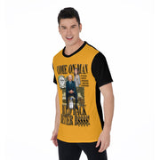 MyVoiceMyVote.Net© Come on Man B4 Men's O-Neck Gold and Black T-Shirt