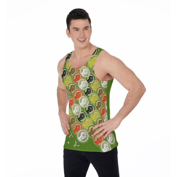 Unity Wear Ryan Green All-Over Print Men's Tank Top
