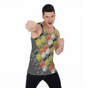 Unity Wear Tommy Grey All-Over Print Men's Tank Top