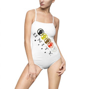 Unity Wear Women's White One-Piece Swimsuit