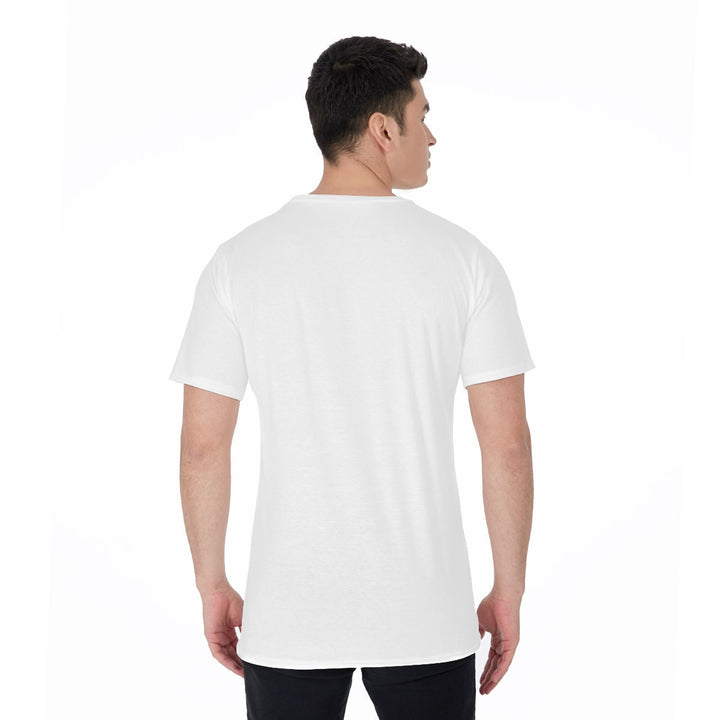 Unity Wear Horizontal Black Font with White Back and Short Sleeve Print Men's O-Neck T-Shirt