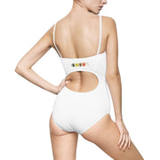 Unity Wear Women's White One-Piece Swimsuit