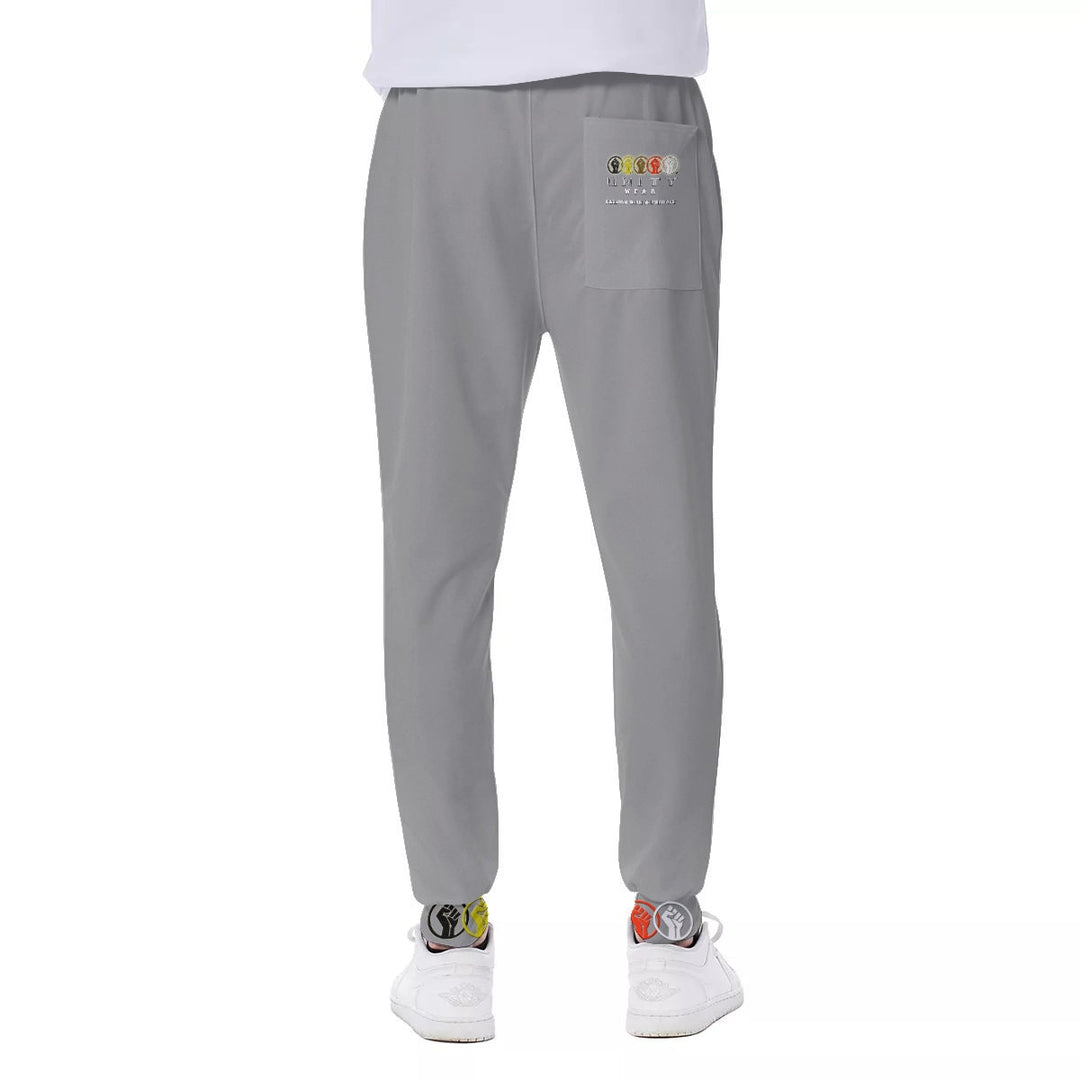 Unity Wear Vertical Print Grey Sports Pants