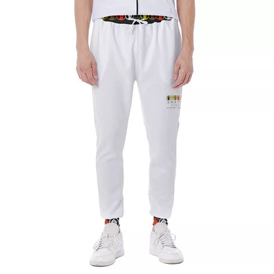 Unity Wear Horizonal Print White Sports Pants