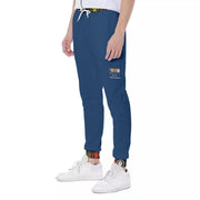 Unity Wear Horizonal Print Blue Sports Pants