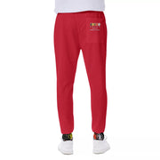 Unity Wear Vertical Print Red Sports Pants