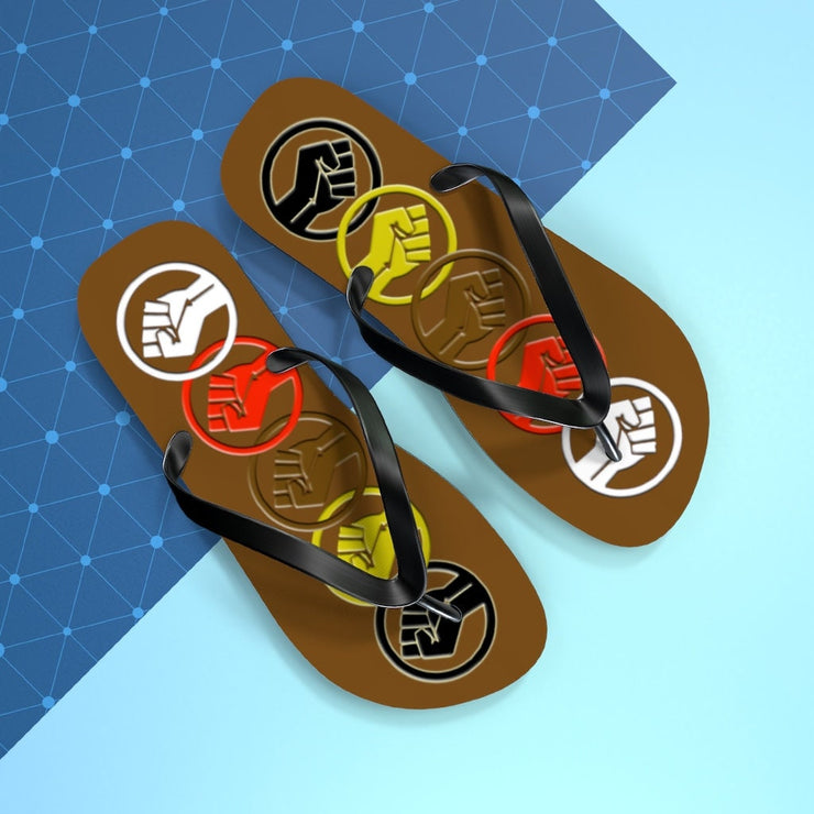 Unity Wear' Men's Brown Flip Flop