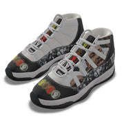 Unity Wear MLK's Men's White High Top Basketball Shoes