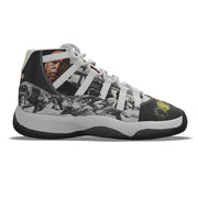 Unity Wear GT's (Good Trouble) Men's White High Top Basketball Shoes