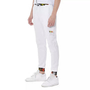 Unity Wear Horizonal Print White Sports Pants